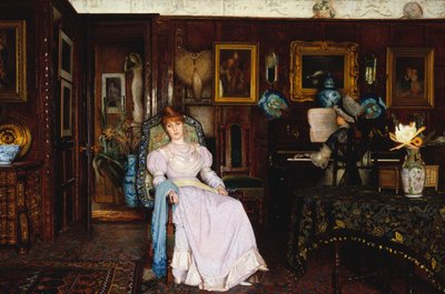 Dulce Domum by John Atkinson Grimshaw