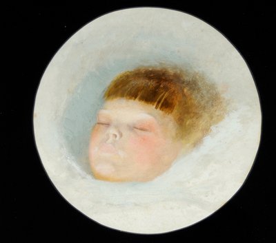 Head of Gertrude Grimshaw by John Atkinson Grimshaw