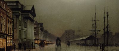 Liverpool, 1893 by John Atkinson Grimshaw
