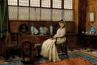 The Cradle Song, 1878 by John Atkinson Grimshaw