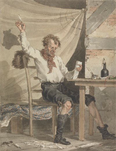 The Poet by John Augustus Atkinson