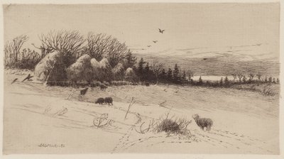 Evening After The Storm by John Austin Sands Monks