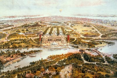 Central Park, Summer, Looking South, 1865 by John Bachmann