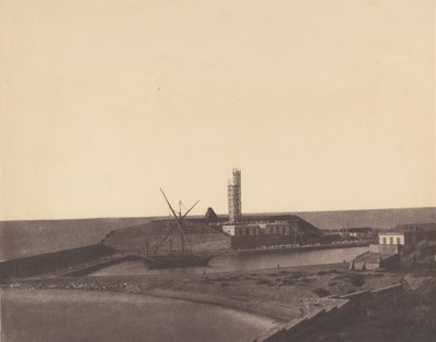 Boat in Harbor, Algeria, 1853-54 by John Beasley Greene