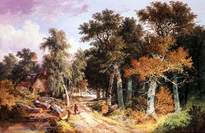Country Landscape by John Berney Ladbrooke