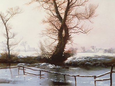 The Frozen Pool, 1873 by John Berney Ladbrooke