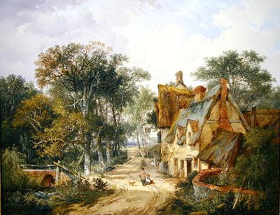 The Swan Inn by John Berney Ladbrooke