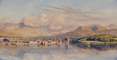 Caernarvon, 1875 by John Brett