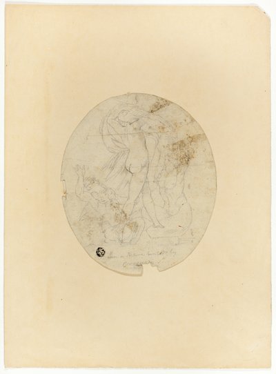 Three Nude Figures by John Brown