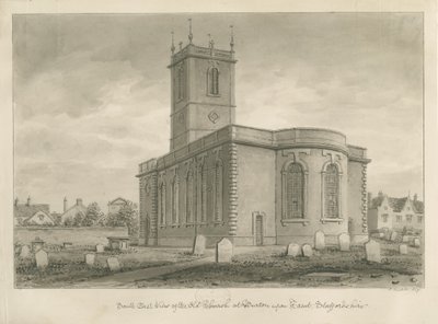 Burton-upon-Trent - Old Church by John Buckler