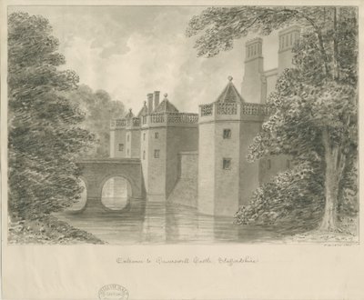 Caverswall Castle by John Buckler