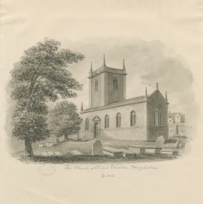 Chapel Chorlton Church by John Buckler
