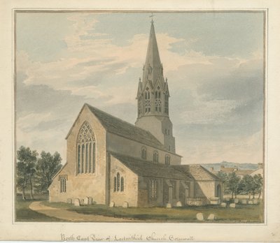 Lostwithiel Church, Cornwall by John Buckler