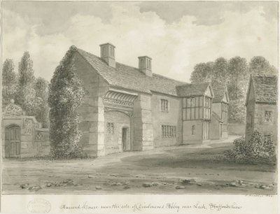 Dieulacres Abbey - Ancient House by John Buckler