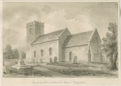 Ellenhall Church by John Buckler