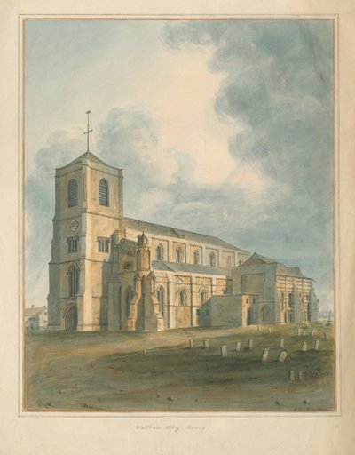 Waltham Abbey, Essex by John Buckler