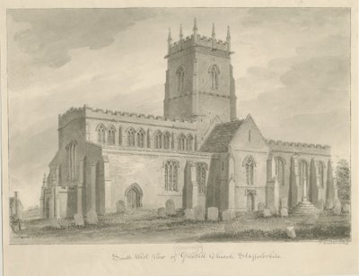 Gnosall Church by John Buckler