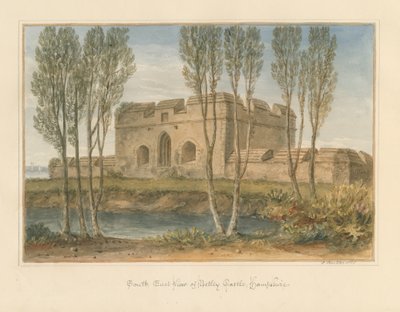 Hampshire - Netley Castle by John Buckler