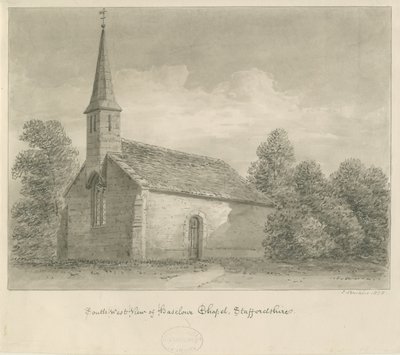 Haselour Chapel by John Buckler
