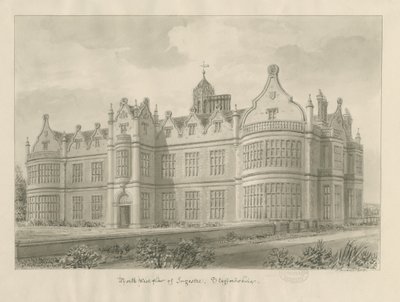 Ingestre Hall by John Buckler