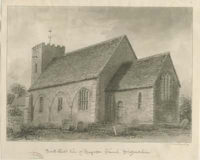 Kingstone Church by John Buckler