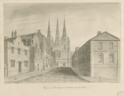 Lichfield Cathedral by John Buckler
