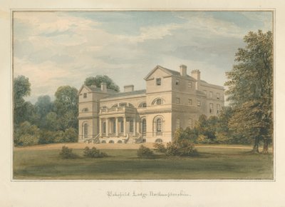 Northamptonshire - Wakefield Lodge, 1824 by John Buckler