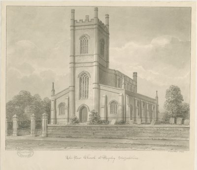 Rugeley Church (New) by John Buckler
