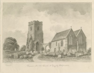 Rugeley Church (Old) by John Buckler