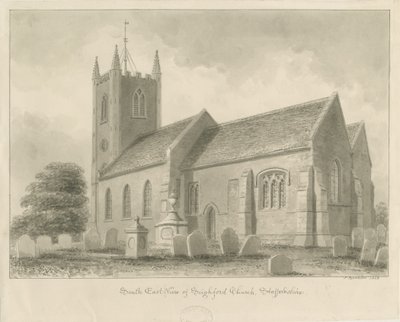 Seighford Church by John Buckler