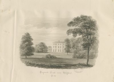 Stafford - Cresswell Hall by John Buckler