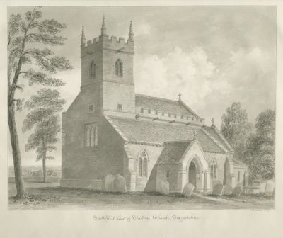 Standon Church by John Buckler