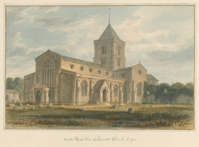 Sussex - Arundel Church by John Buckler
