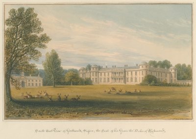 Sussex - Goodwood, 1825 by John Buckler