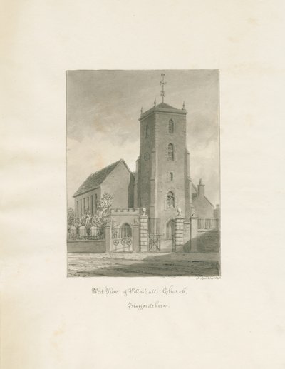 Willenhall Church by John Buckler