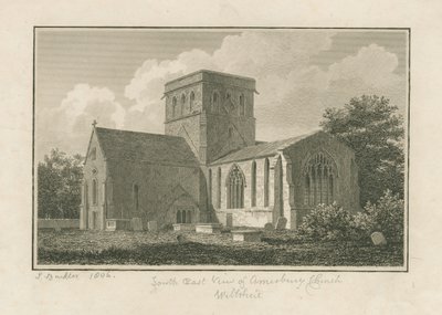 Wiltshire - Amesbury Church by John Buckler