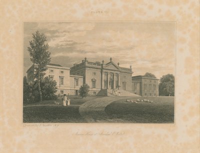 Wiltshire - Stourhead - Mansion, 1817 by John Buckler