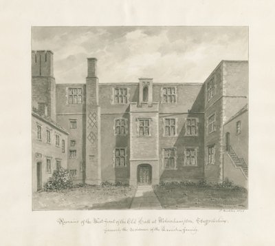 Wolverhampton - The Old Hall by John Buckler