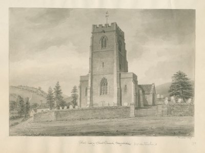 Clent Church by John Buckler