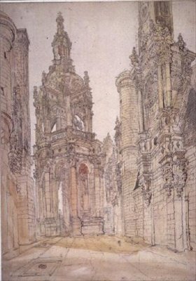 The Lantern, Chateau de Chambord by John Burgess