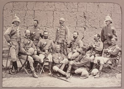 British officers of the Queen’s Own Guides by John Burke