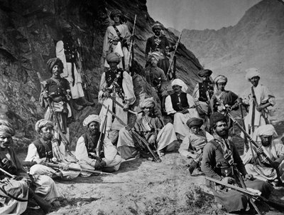 Khyber Chiefs and Khans, 1878-79 by John Burke