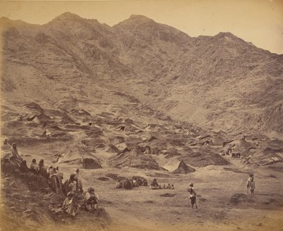 Kutchi (Gypsy) Village and Encampment Near Dakka by John Burke
