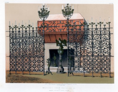 Wrought Iron Grilles by John Burley Waring