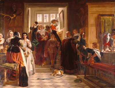 Coming Down to Dinner by John Callcott Horsley
