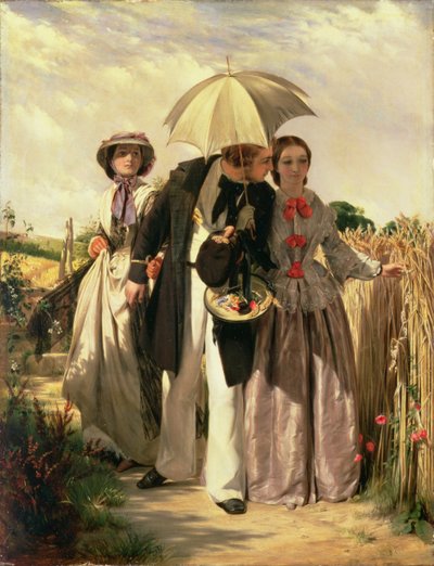 Showing a Preference, 1860 by John Callcott Horsley