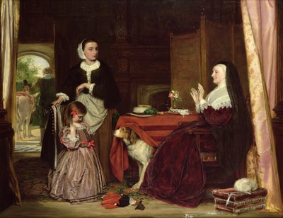 The New Dress, 1865 by John Callcott Horsley