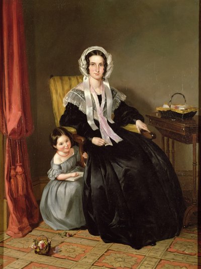 The Reading Lesson by John Callcott Horsley