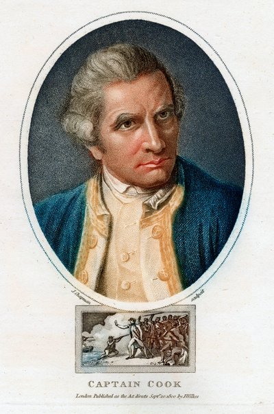 Portrait of James Cook, 1800 by John Chapman