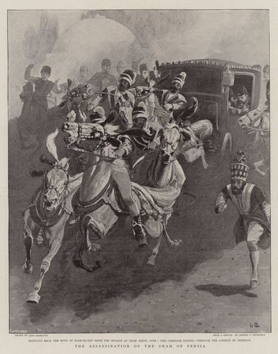 The Assassination of the Shah of Persia by John Charlton